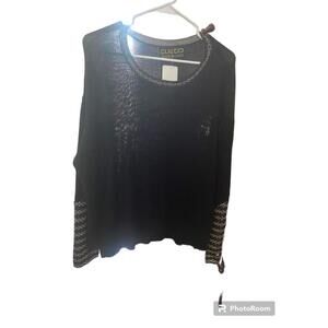 Custo Barcelona 100% black sweater size L